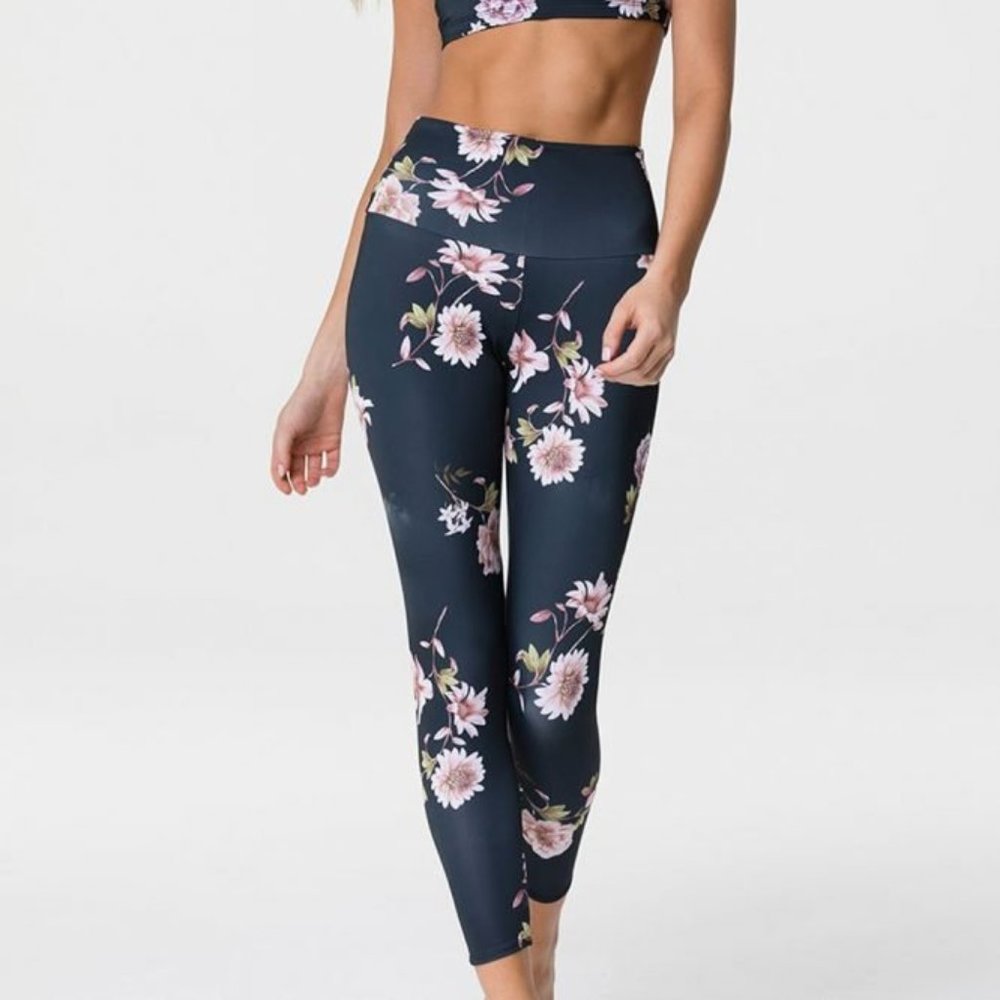 NWT Onzie HIGH Rise Midi 7/8 Leggings: Jasmine